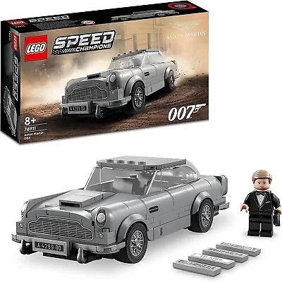 Buy (76911) Lego Speed Champions: 007 Aston Martin Db5 James Bond Replica Toy Car, • 16.99£
