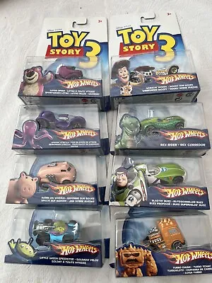 Buy Hotwheels Toy Story 3 Complete Set Of 8 Cars New Sealed • 79.99£