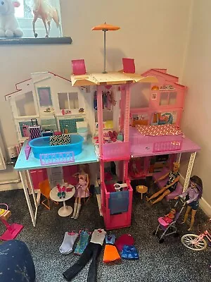 Buy Barbie House & Dolls • 85£