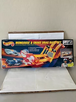 Buy Hot Wheels Mongoose & Snake Drag Race Set BC12 • 154.92£