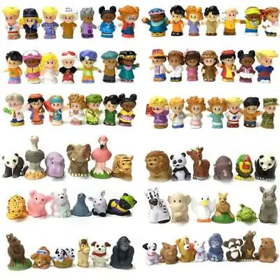 Buy Random 5/10/15pcs Fisher Price Little People Zoo Animal Figure Doll Toy Kid Gift • 10.25£