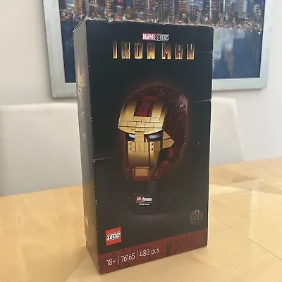 Buy LEGO Super Heroes: Iron Man Helmet (76165) - 100% Complete W/ Box & Instructions • 85£
