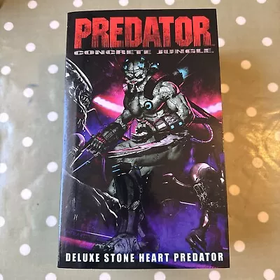 Buy Authentic NECA Stone Heart Deluxe Predator Concrete Jungle 10” Action Figure • 59.99£