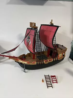 Buy Playmobil Pirate Ship Built As Shown But INCOMPLETE • 26.95£