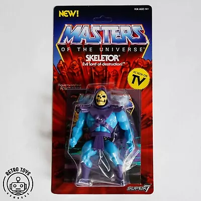 Buy Masters Of The Universe Neo Vintage Super7 - Skeletor - New & Original Packaging MOC MotU • 43.11£
