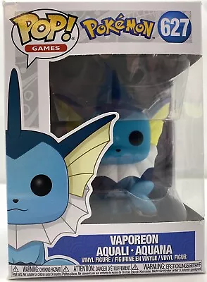 Buy Pokémon #627 Vaporeon Funko Pop Vinyl Figure | Good Condition Collectible Figure • 11.95£