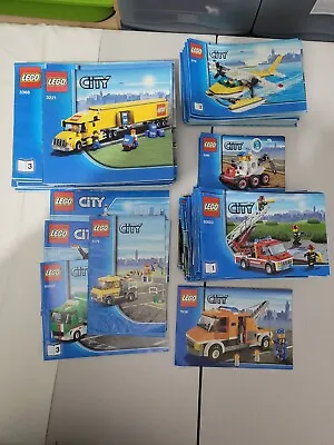 Buy LEGO City Instruction Manuals Only No Bricks Various Booklets Select One Book • 2.49£