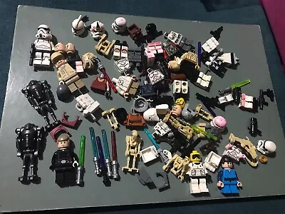 Buy Lego Star Wars Minifigures & Parts Bundle Genuine !!! RARE !!! • 16£