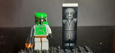 Buy Lego Star Wars 7144 Boba Fett + Han Solo Carbonite Minifigures • 50£