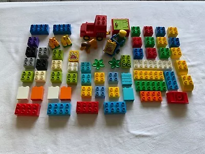 Buy Lego Duplo Bundle Bricks/ Vintage Zoo Vehicle & People & Animals Bricks #du42 • 8£