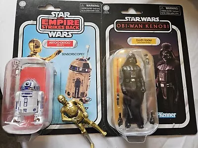 Buy Star Wars Toys Figures Bundle Vintage Collection R2D2 Darth Vader Used • 34.99£