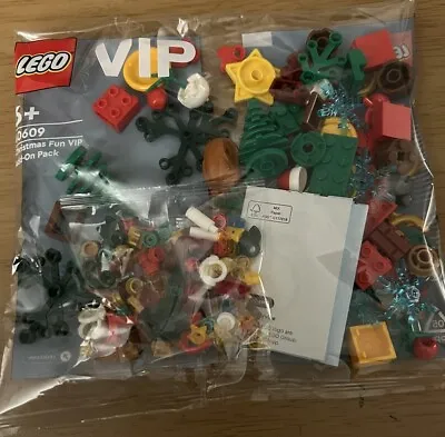 Buy LEGO 40609 - Christmas Fun VIP Add-On Pack - New & Sealed • 7.95£