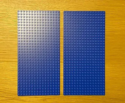 Buy 2 X LEGO 2748 (4226002) 16 X 32 Base Plate - Blue • 12.75£