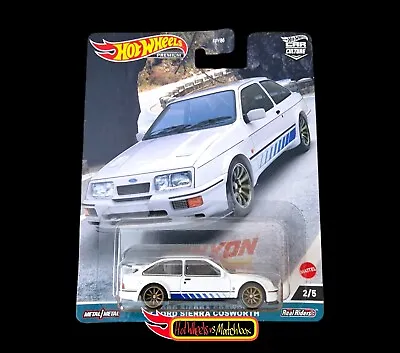 Buy Hot Wheels '87 FORD SIERRA COSWORTH CANYON WARRIORS CAR CULTURE 2023 • 10£
