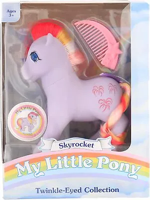 Buy My Little Pony 35293 Classic Rainbow Ponies Sky Rocket Pony, Retro Horse Gifts F • 16.10£