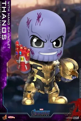 Buy Hot Toys Cosbaby Marvel Avengers Endgame Thanos With Nano Gauntlet COSB644 Rare • 19.99£