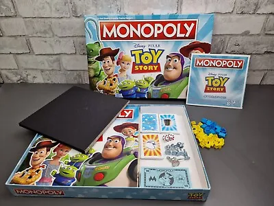 Buy Hasbro Monopoly Disney Pixar Toy Story Board Game 2018, Paper Toy Chest Missing • 16.95£
