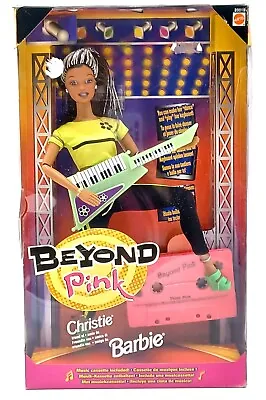 Buy 1998 Beyond Pink Christie Barbie Doll / Mattel 20019 / NrfB, Original Packaging Damaged • 46.87£