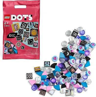 Buy DOTS LEGO Set 41803 Extra DOTS Series 8 Glitter + Shine Tiles Collectable Set • 6.45£