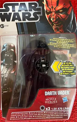 Buy Hasbro Movie Heroes Star Wars Darth Vader Light Up Lightsaber New Sealed 2012 • 12.99£