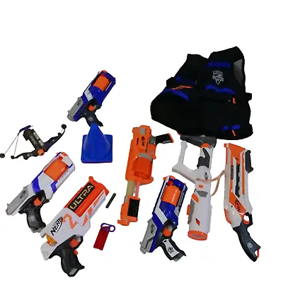 Buy Job Lot Nerf Gun And Accessories Inc Nerf Ultra • 12.99£