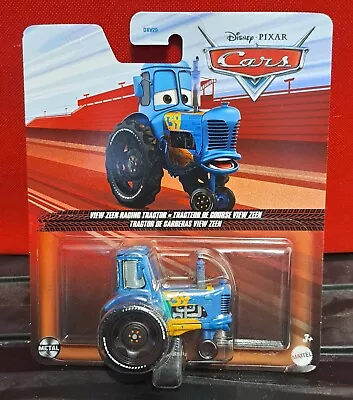 Buy Disney Cars View Zeen Racing Tractor Mattel 1.55 Scale BNIB Pixar Rare Vhtf • 14.95£