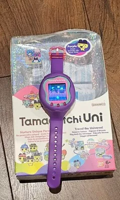 Buy Bandai Tamagotchi Uni Purple Shell   The Customisable New Generation Of Virtual • 28£