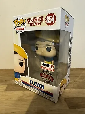 Buy Eleven Funko Pop! Television #854 Stranger Things - EMP Exclusive - Special Ed • 25£