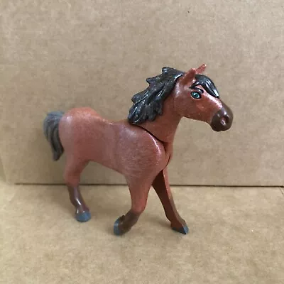 Buy Playmobil Spirit Chestnut Brown Horse, Country Animal Pet Stable Spares 07 • 1.70£