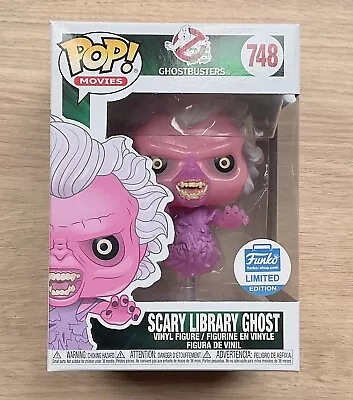 Buy Funko Pop Ghostbusters Scary Library Ghost Translucent #748 + Free Protector • 24.99£