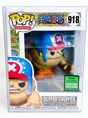 Buy One Piece - Buffed Chopper 2021 Spring Con Exc LE Funko 918 +Protector Christmas • 79.99£