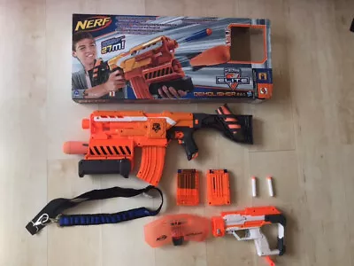 Buy Nerf Demolisher 2 In 1 With FREE Stock Attachment And Magazines • 29.99£
