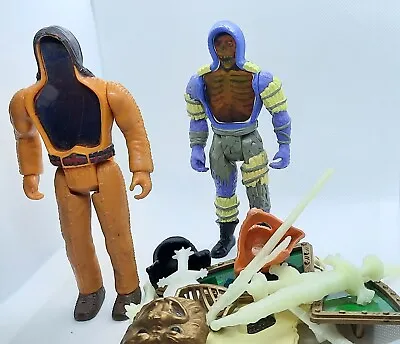Buy  1987 Super Naturals Action Force Figures Skull Lionheart Weapons Tonka Toys • 7.99£