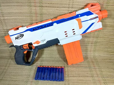 Buy NERF Modulus Regulator - Motorised Gun - With Magazine & 10 New NERF Darts • 21.49£