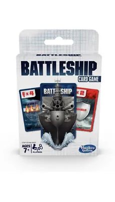Buy Hasbro Battleship Card Game For Kids Ages 7 And Up, 2 Players Strategy Game New • 7.99£