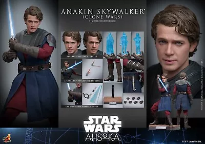 Buy Pre-order Hot Toys TMS129 Star Wars Ahsoka Anakin Skywalker Male Action Figure • 305£