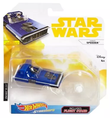 Buy Star Wars Hot Wheels Han Solo Speeder Starships Toy Vehicle • 18.40£