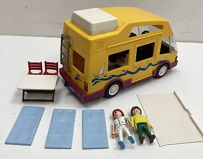 Buy Vintage Playmobil 1997 Geobra Vacation Camper Van With Accessories • 15£