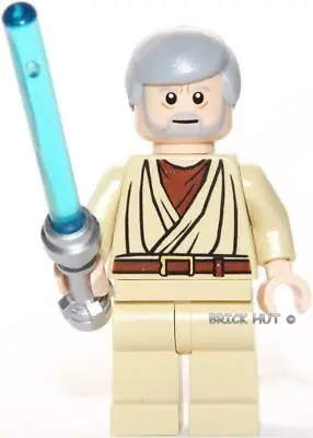 Buy Lego Star Wars - Old Obi-wan Kenobi Figure + Lightsaber - 8092 - 2010 - New • 99.91£