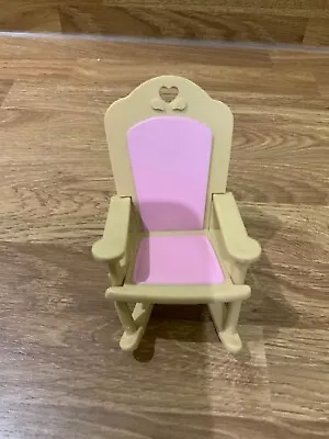 Buy Fisher Price Loving Family Dolls House Spares 1993 Pink Rocking  Chair Ex Cond ❤ • 7.25£