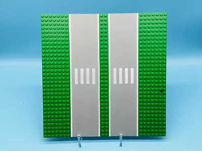 Buy ⭐️ Vintage LEGO City TWIN DUAL ROAD Green Base Plate Board - RARE ⭐️ • 24.99£