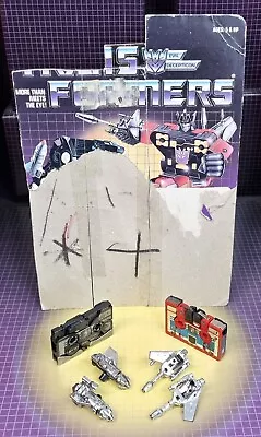 Buy Vintage Hasbro Transformers G1 Decepticon Mini Cassette Ravage & Rumble Complete • 63.95£