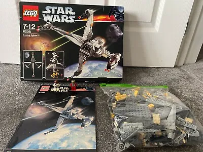 Buy Lego Star Wars 6208 B-wing, With Box, Instructions And Mini Figs • 98£