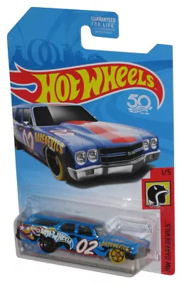 Buy Hot Wheels HW Daredevils 1/5 (2017) Blue '70 Chevelle SS Wagon Toy Car • 14.92£