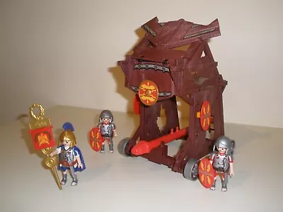 Buy Playmobil History - Roman Siege Tower With Commander & Legionnaires • 18£