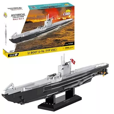 Buy COBI 4847 WWII U-Boot U-96 (VIIC) 1:144 Submarine 444pcs • 35.95£