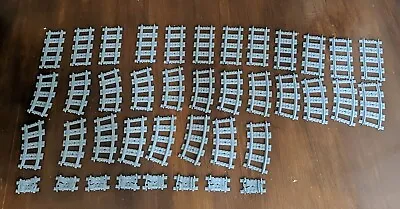 Buy LEGO Train Track - Grey - 40 Pieces • 5£
