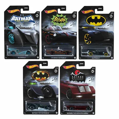 Buy Hot Wheels 2021 Batman Diecast 1:64 Vehicle Choose Your Favourite Batmobile • 7.99£