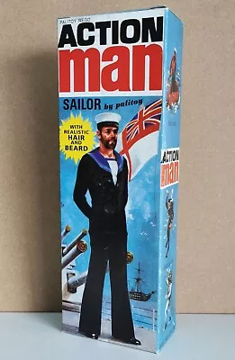 Buy Vintage Action Man 40th 2nd Issue Sailor Box, BOX ONLY NO FIGURE INCLUDED! • 24£