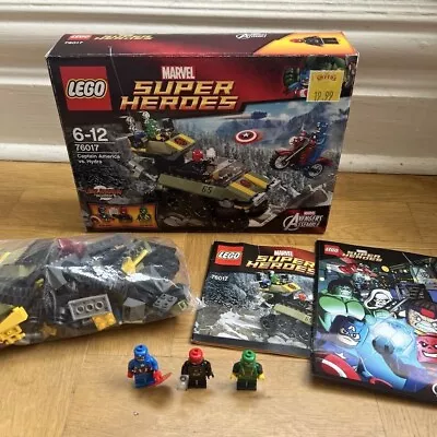 Buy LEGO Marvel Super Heroes: Avengers: Captain America Vs. Hydra (76017) - Complete • 17.99£